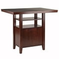 thumbnail image 2 of Winsome Albany High Table in Walnut Finish, 2 of 8