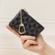 thumbnail image 4 of Monedero mini con cremallera corta, bolso pequeño, bolso con llavero impreso, bolso colgante, 4 of 5