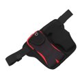 thumbnail image 2 of Riñonera deportiva con cinturón para correr de bolsillo grande, riñonera para correr al aire libre, teléfono móvil, bolsa impermeable para Fitness para hombres y mujeres, color rojo, 2 of 10
