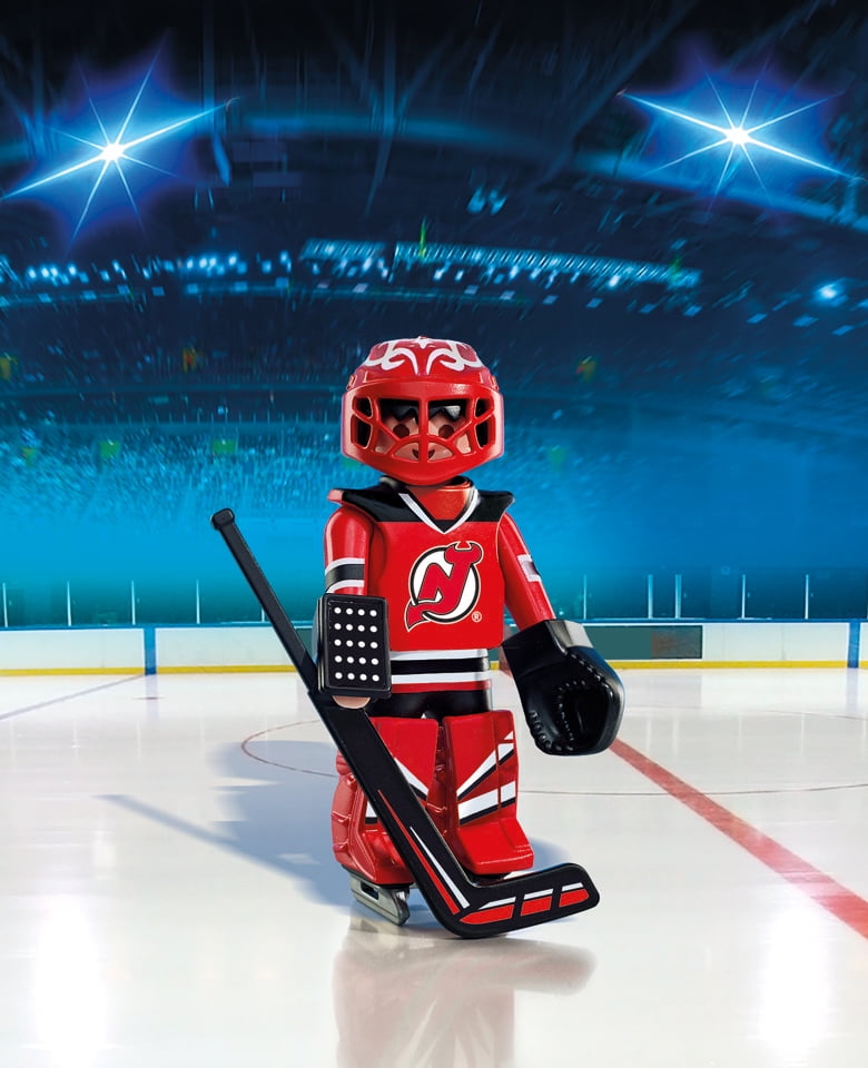 PLAYMOBIL NHL New Jersey Devils Goalie Figure - Walmart.com