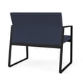 thumbnail image 5 of Gansett Chaise Bariatrique pour Réception Salle d'Attente Soins de Santé / Acier Noir / Bleu, 5 of 5
