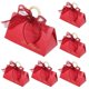 thumbnail image 3 of Dark Red Paper Candy Boxes for Storage Lightweight and Creative Perfect for Parties and Weddings 18pcs, 3 of 4