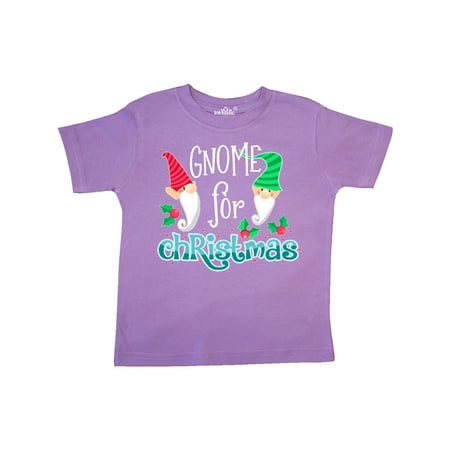 

Inktastic Gnome for Christmas with Holly Gift Toddler Boy or Toddler Girl T-Shirt