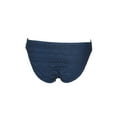 thumbnail image 2 of Hula Honey Juniors Blue Side-Tab Crochet Bikini Bottom S, 2 of 3