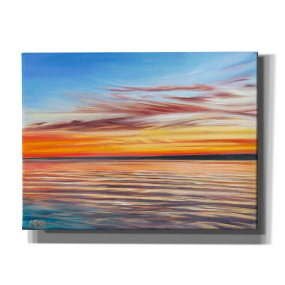 Epic Graffiti 'Tranquil Sky I' by Carolee Vitaletti Canvas Wall Art, 34"x26"