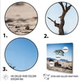 thumbnail image 3 of Designart "Bliss of African Safari Tree III" Landscapes Framed Wall Art Decor - Country Blue Tree Hallway Framed Wall Art Decor, 3 of 6