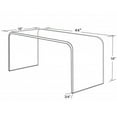 Acrylic Coffee Table 44" Long X 16" Wide X 16" high x 3/4" Thick