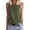 SZW505_Green, variant on Tank Top For Women, Summer Fashion Casual Round Neck Loose Casual Solid Color Sleeveless T Shirt For Women Green