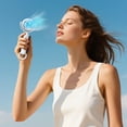 thumbnail image 7 of Uandlove Personal Semiconductor Cooling Handheld Fan with Cold Compress, Portable Turbo Turbine Pocket Fan, USB C Rechargeable Mini Air Cooler for Travel Office Outdoor, 7 of 7