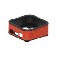 thumbnail image 2 of Funda protectora para Apple TV 4K 2021 Funda de silicona antipolvo (naranja + negro), 2 of 8