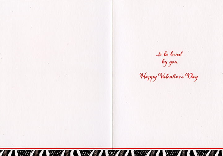 Pictura Gold Glitter Heart On Different Patterns Valentine's Day Card 