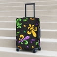 thumbnail image 5 of Uemuo Mardi Gras Carnival4 Printed Washable Luggage Cover - Fashion Suitcase Protector Fits 18-32 Inch Luggage -Medium, 5 of 9