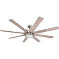 thumbnail image 1 of Ventilador de techo Honeywell Xerxes Modern 157,48 cm con luz de 8 aspas, 1 of 9