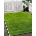 thumbnail image 3 of Ahgly Company Machine Washable Indoor Rectangle Industrial Modern Green Area Rugs, 2' x 3', 3 of 7