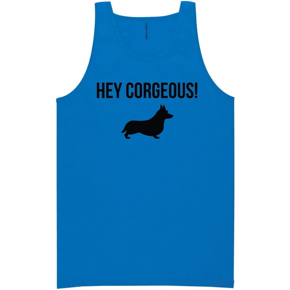 Hey Corgeous! Neon Tank Top