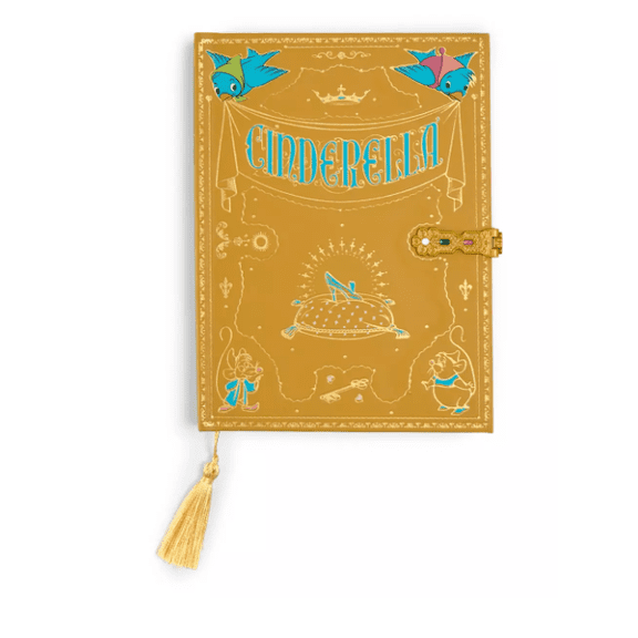 Disney Parks Cinderella Storybook Replica Journal – Small New With Tag