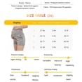 thumbnail image 7 of Yawrut Maternity Yoga Shorts High Waist Over Bump, Soft Stretchy Pregnancy Lounge Shorts with Pockets, 7 of 7