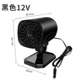 thumbnail image 1 of Calentador de coche portátil 2 en 1, desempañador de parabrisas, 12 V, 120 W, ventilador de calentador de coche, rotación de 360° para limpieza de parabrisas, 1 of 5