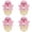 Pink-4pcs, variant on Mini Retractable Utility Knife Cartoon, 1 Pc Adorable Ghost-Shaped Box Cutter, Pocket Size Art Craft Cutter For Office, Home, Artscrafts, Cartons,Cardboard, Paper, Package Opener,Pink