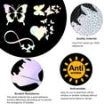 thumbnail image 4 of 8 hojas de calcomanías de vinilo con diseño de mariposas para coche, reflectantes, de colores, para parachoques, con diseño de mariposas, corazones, alas de amor, 4 of 9