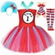 thumbnail image 2 of Disfraces de Cosa 1 y Cosa 2 para niños, tutú azul y rojo del Dr. Seuss, ropa de vestir para niñas pequeñas, fiesta de cumpleaños de Halloween, vestido de princesa, 2 of 5