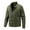Green, variant on Ohufall Jackets For Men And Winter Casual Plus Velvet Stand Collar Diamond Cotton Jacket Tooling Coat Cotton Jacket on Clearance
