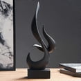 thumbnail image 4 of Modern Decoration Statue Living Room Home Accessories Decor Sculpture Black, 4 of 5