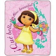 Nickelodeon - Dora Que Bella Throw Blanket