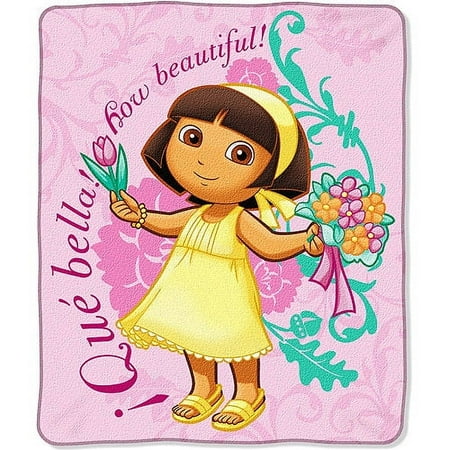 Nickelodeon - Dora Que Bella Throw Blanket