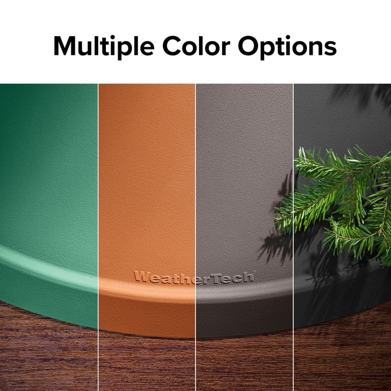 WeatherTech Christmas Tree Mat - Heavy-Duty Christmas Tree Mat Floor Protector (Cocoa