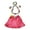 Red, variant on jiaroswwei 1 Set Hawaiian Luau Hula Skirts, 1PC Grass Skirt + Head Garland + Choker Garland + Hand Garlands Hibiscus, Flowers Birthday Tropical Party Decorations Favors Supplies