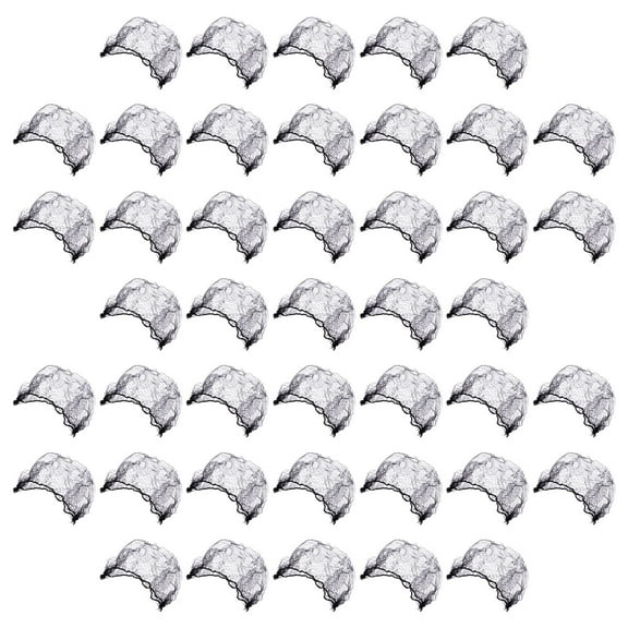 100 Pcs Hair Nets for Men Hairnets Hair Net Bun Cover Elastic Mesh Hairnet Nurse Miss Man