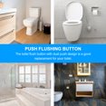Axio 1 Set Dual Toilet Tank Buttons Push Flushing Button Toilet Water