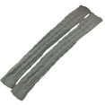 thumbnail image 3 of Naierhg 1 Pair Arm Warmers Fingerless Thumb Hole Super Soft Knitted Stretchy Cold Resistant Solid Color Winter Long Sleeves Gloves Mittens Light Grey, 3 of 8