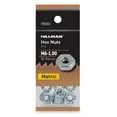 thumbnail image 2 of (6 pack) Hillman Hex Nuts M6X1.00, Metric, Zinc Finish, Steel, 10 Pieces, 2 of 6