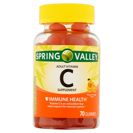  Gummie alimentaire santé immunitaire C Supplément de vitamine 70 ct