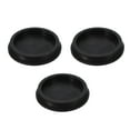 thumbnail image 1 of Uxcell 3 Pcs Tapón de Silicona en Forma de T, Diámetro 110 mm/4.33 Pulgadas, Tapón de Silicona Impermeable Reutilizable para Sellar Agujeros Redondos en Equipos de Tuberías, Negro, 1 of 7