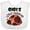 AA-White, variant on Inktastic Gigi's Little Ladybug Boys or Girls Baby Bib