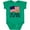 Kelly Green, variant on Inktastic My Uncle is My Hero Military Nephew Boys or Girls Baby Bodysuit