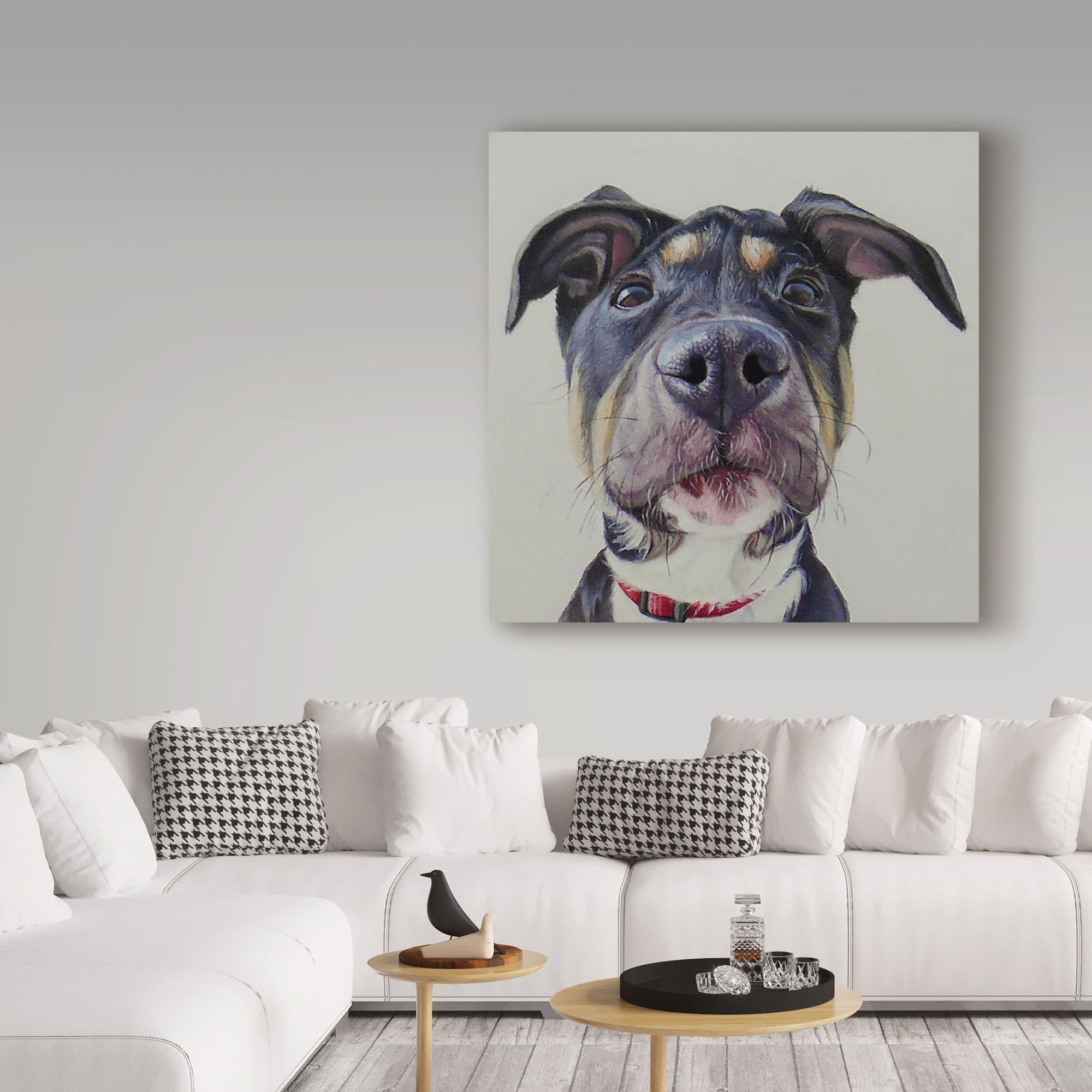 Trademark Fine Art 'Hank' Canvas Art by James Ruby