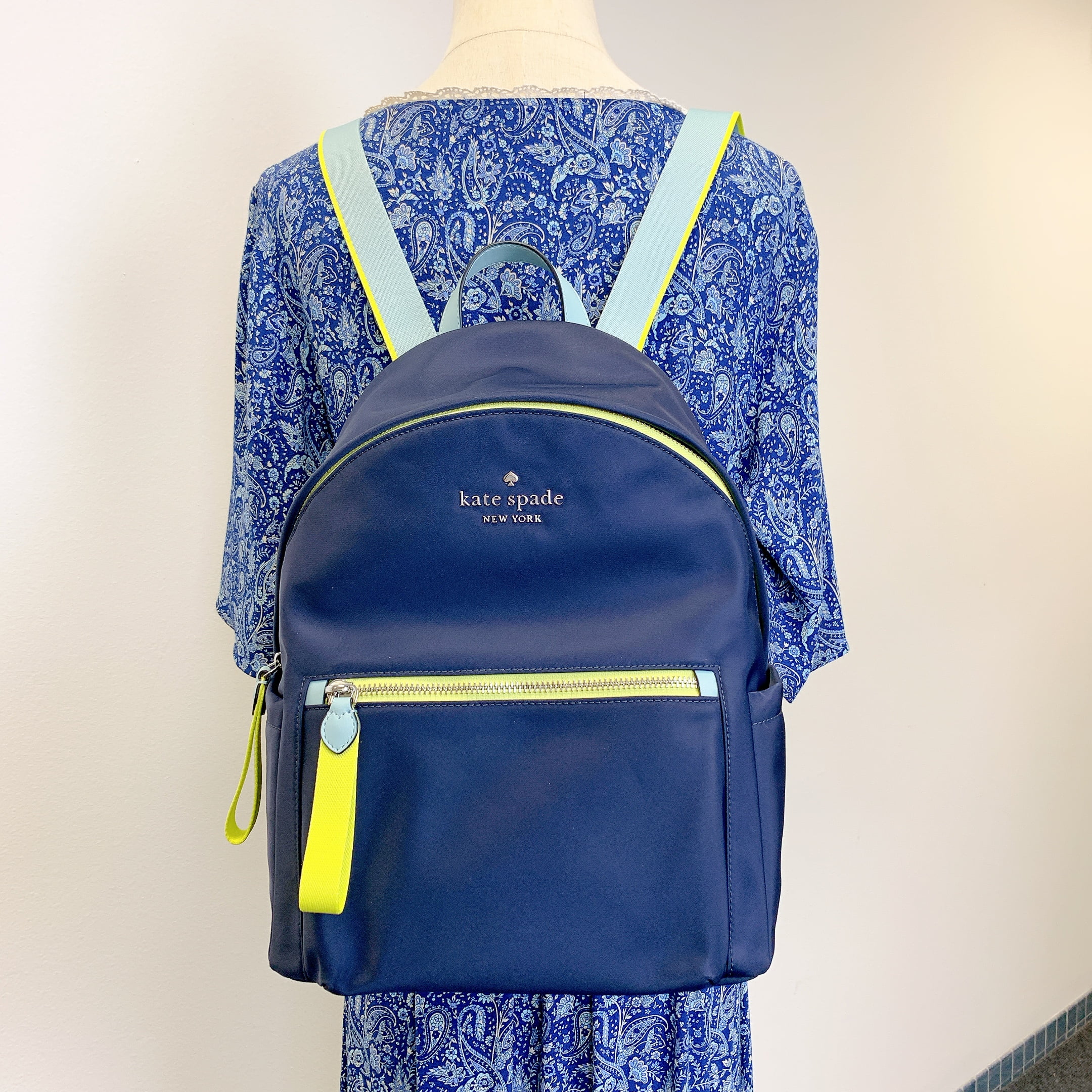 【美品】kate spade♠ワトソンレーンハートレーリュック バックパック PXRU9296_001