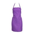 CUH Cooking Kitchen Apron with Pocket Check Chef Apron Dress for Women