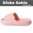 thumbnail image 2 of CozySlides Super Soft Non-Slip Slippers Ergonomic Cloud Shoes, 2 of 5