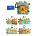 thumbnail image 3 of Baby Kids Intelligence Development 3D Animal BB Sound Cloth Book Educational Toy, 3 of 3