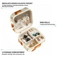 thumbnail image 2 of Squirrel Travel Portable Square Jewelry Box Organizing Rings Earrings Necklaces Bracelets for Girls Women, 2 of 6