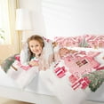 thumbnail image 4 of Manfei Fairy Tale Theme Bedding Comforter Set,Merry Christmas Twin Comforter Sets,Happy New Year Bedding Set For Kids,Luxury Bedroom Decor Reversible,2 Pieces, 4 of 8