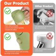 thumbnail image 5 of 16oz Oil Dispenser Bottle for Kitchen - 2 in 1 Olive Oil Dispenser and Oil Sprayer - 470ml Olive Oil Bottle - Oil Sprayer for Cooking, Kitchen, Salad,, 5 of 5