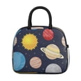 thumbnail image 2 of Nebula Cosmic Space Geek Lunch Bag – Celestial Outer Space Thermal Cooler Tote, 2 of 7