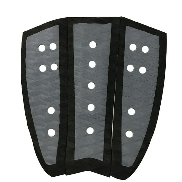 3pcs Planche de Surf Pads Anti-Dérapant Multi Groove Motifs Surf Traction Tapis Planche de Surf Fournitures Accessoires