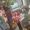 thumbnail image 6 of Printing Sheer Voile Window Curtains, Rod Pocket Floral Gauze European Tulle Panel Draperies for Sliding Glass Door Living Room, 6 of 6